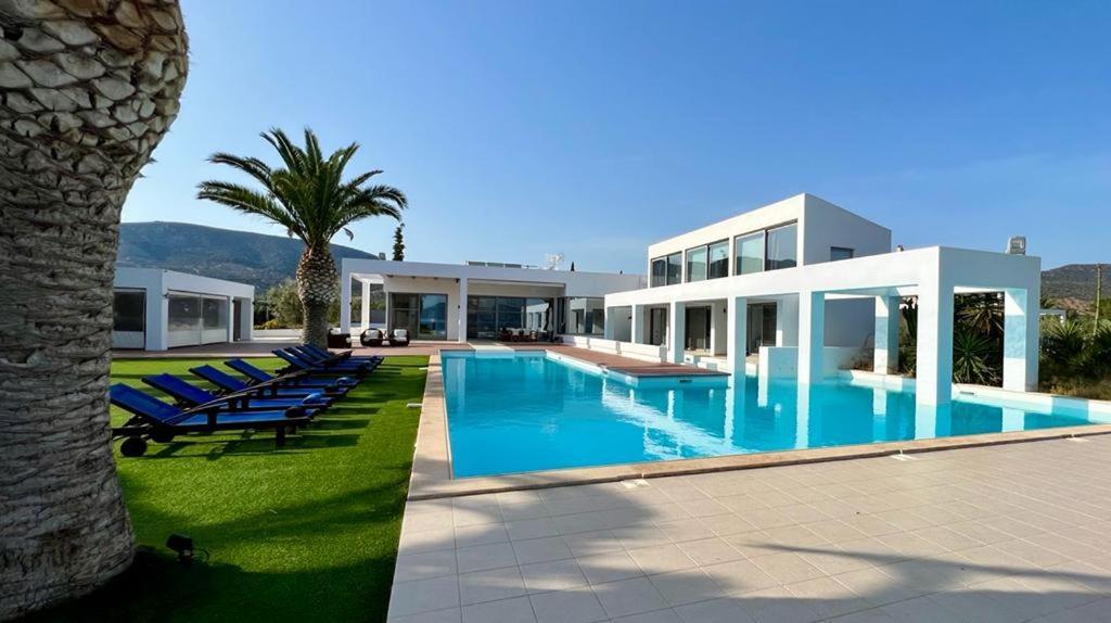 Le Blanc, Luxurious Beachfront Villa Hermione Extérieur photo